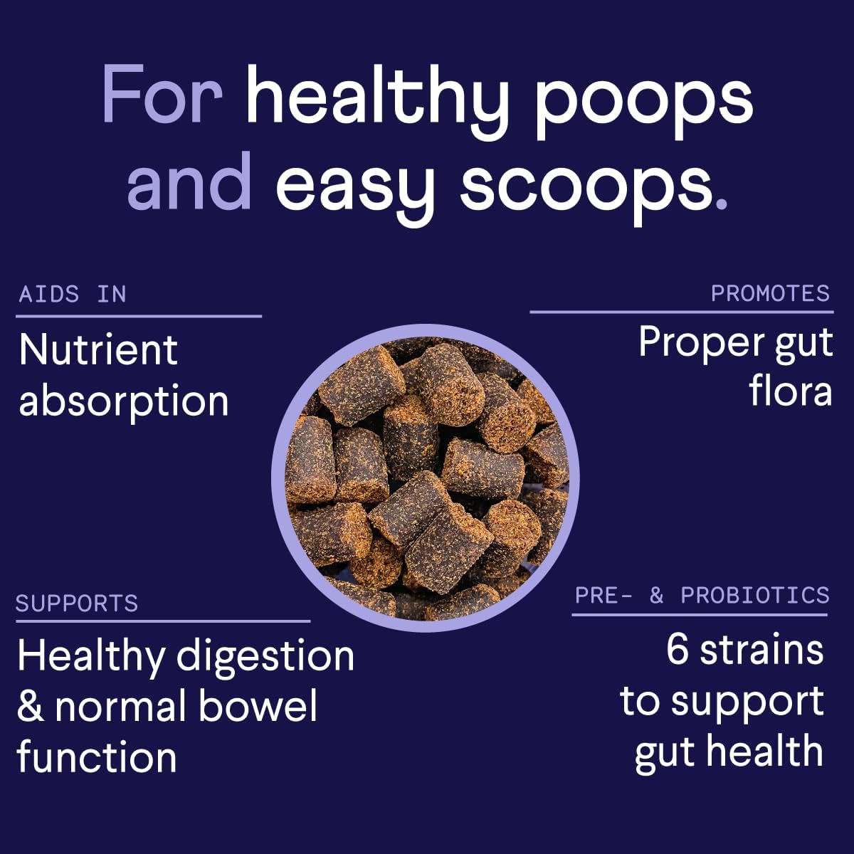 Finn Digestive Probiotics for Dogs | Pumpkin & Prebiotics | Beef | 90 Soft Chews - görsel 2