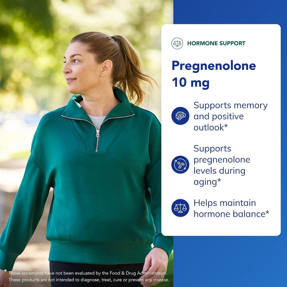 Pure Encapsulations Pregnenolone 10 mg – Hormone Precursor for Memory and Wellbeing - görsel 3