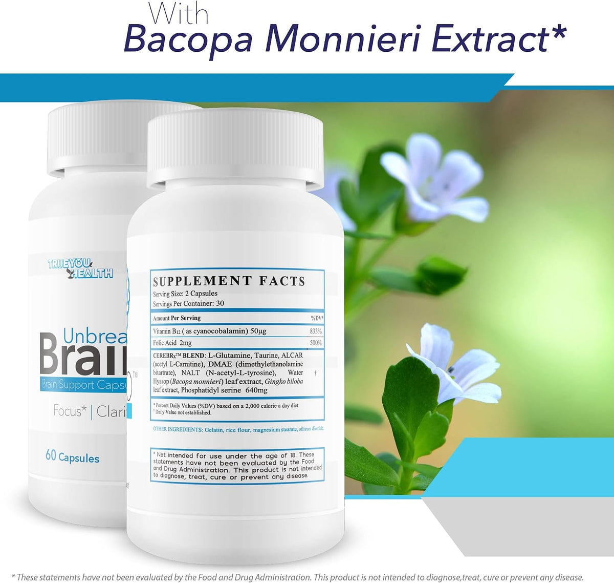 Unbreakable Brain Pro – Brain Support Supplement for Memory, Focus & Cognitive Health - görsel 5