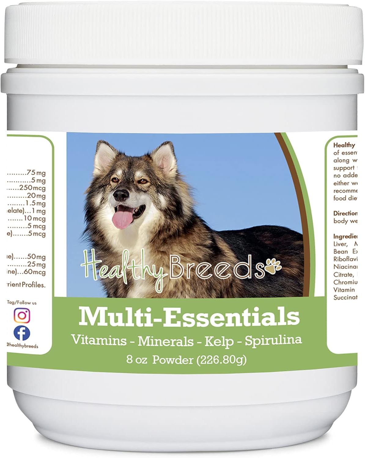 Healthy Breeds Chinese Crested Multi-Essentials Powder for Dogs - 8 oz (approx 227 g) - görsel 10