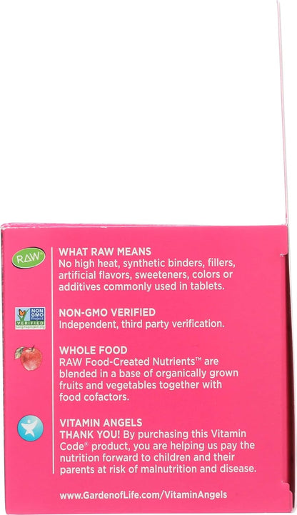 Garden of Life Raw Vitamin Code One for Women Multivitamin – 75 Capsules