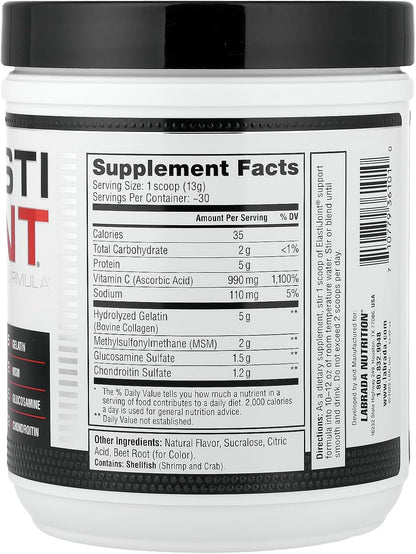 Labrada Nutrition ElastiJoint - Joint Support Supplement, Fruit Punch, 350 g