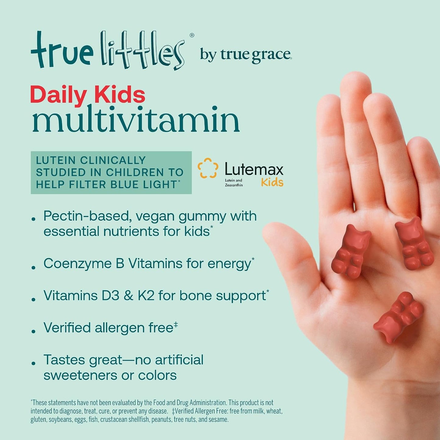 True Grace True Littles Daily Kids Multi - 120 Pectin Gummies - görsel 3