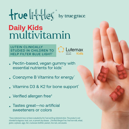 True Grace True Littles Daily Kids Multi - 120 Pectin Gummies