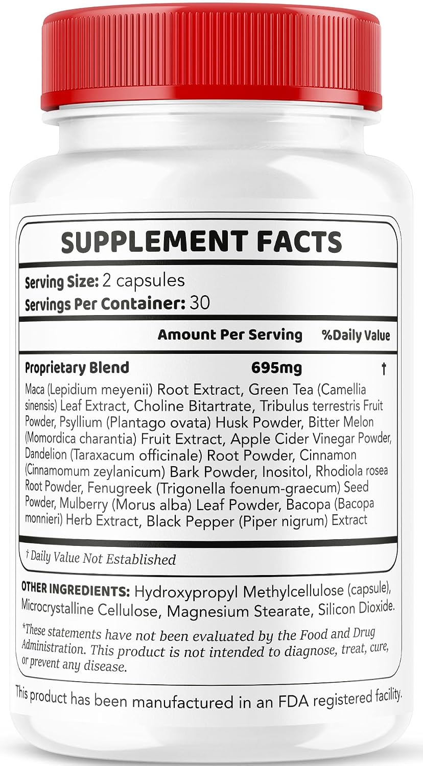 GlucoGuard Capsules - Advanced Blood Support Formula, 30 Capsules - görsel 8