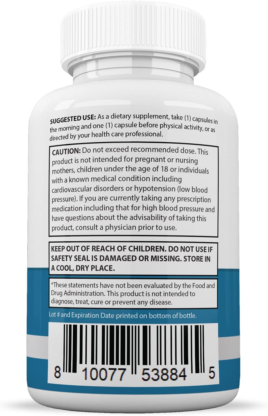 Justified Laboratories Glucotrust Max 1295mg Formula – 60 Capsules - görsel 5