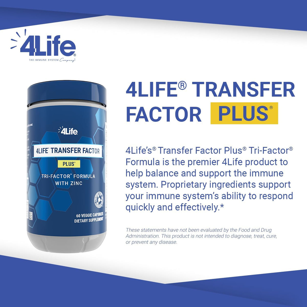 4Life Transfer Factor Plus Zinc Immune Support with Mushrooms, 60 Vegetable Capsules - görsel 3