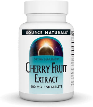 Source Naturals Cherry Fruit Extract – 500 – Concentrated source of flavonoids with antioxidant properties – Image 1