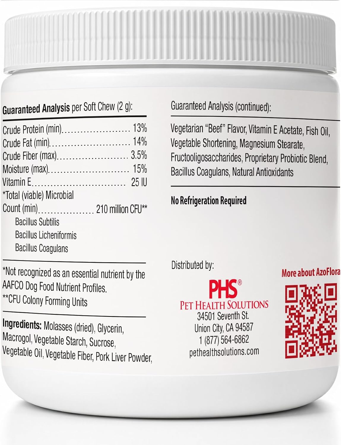 Azoflora Kidney Support Supplement for Dogs – Chicken Flavour Soft Chews (90 Count) - görsel 10