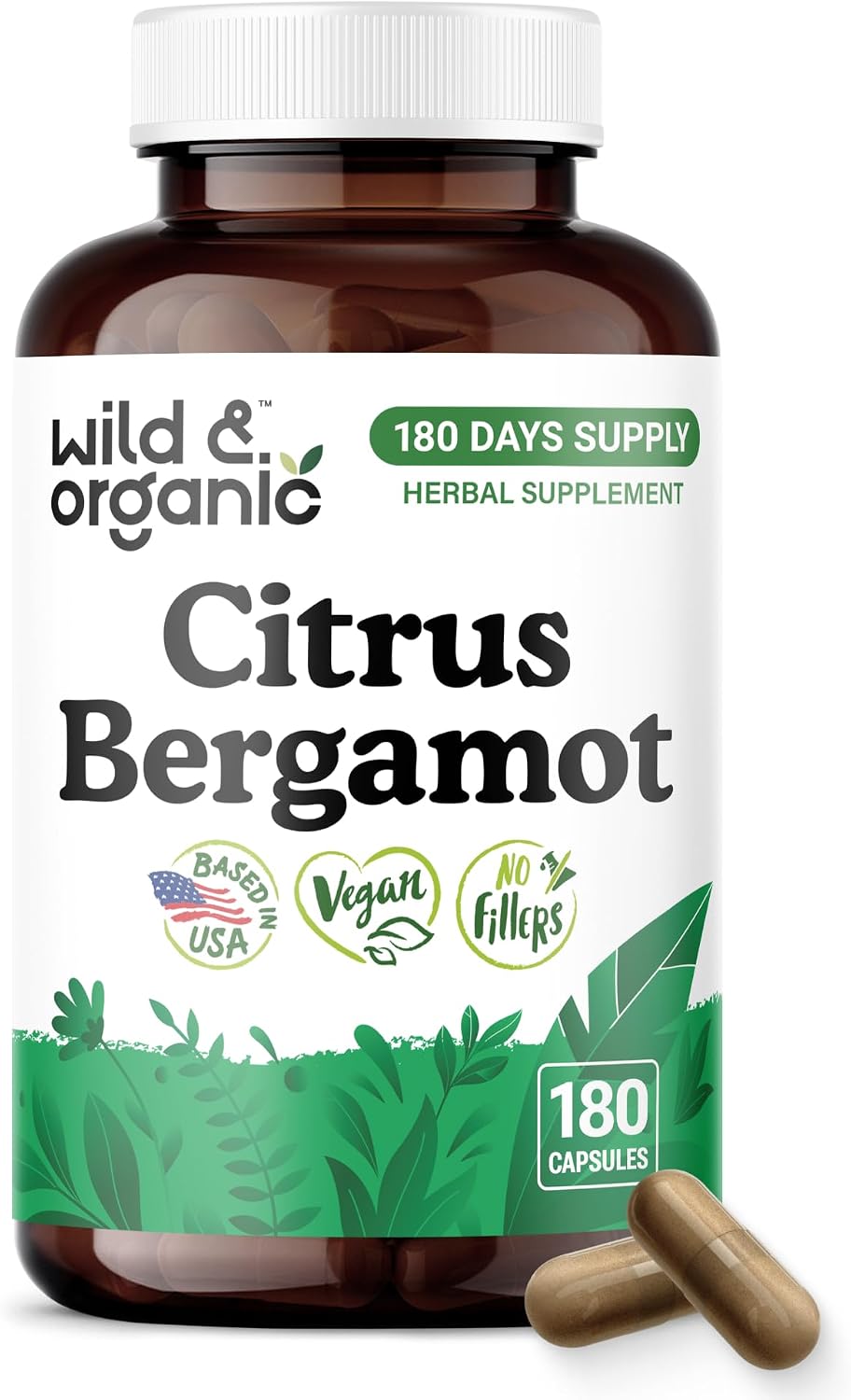 Wild & Organic Citrus Bergamot Capsules - Antioxidant & Overall Support - görsel 8