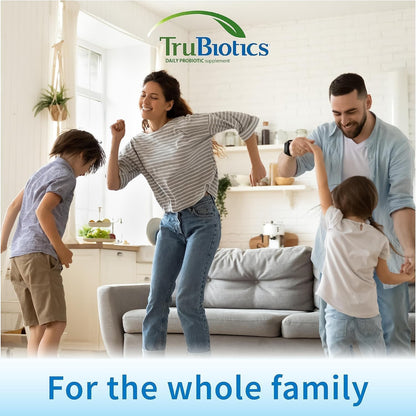 TruBiotics Daily Probiotic, 60 Capsules – Digestive & Immune Health Support