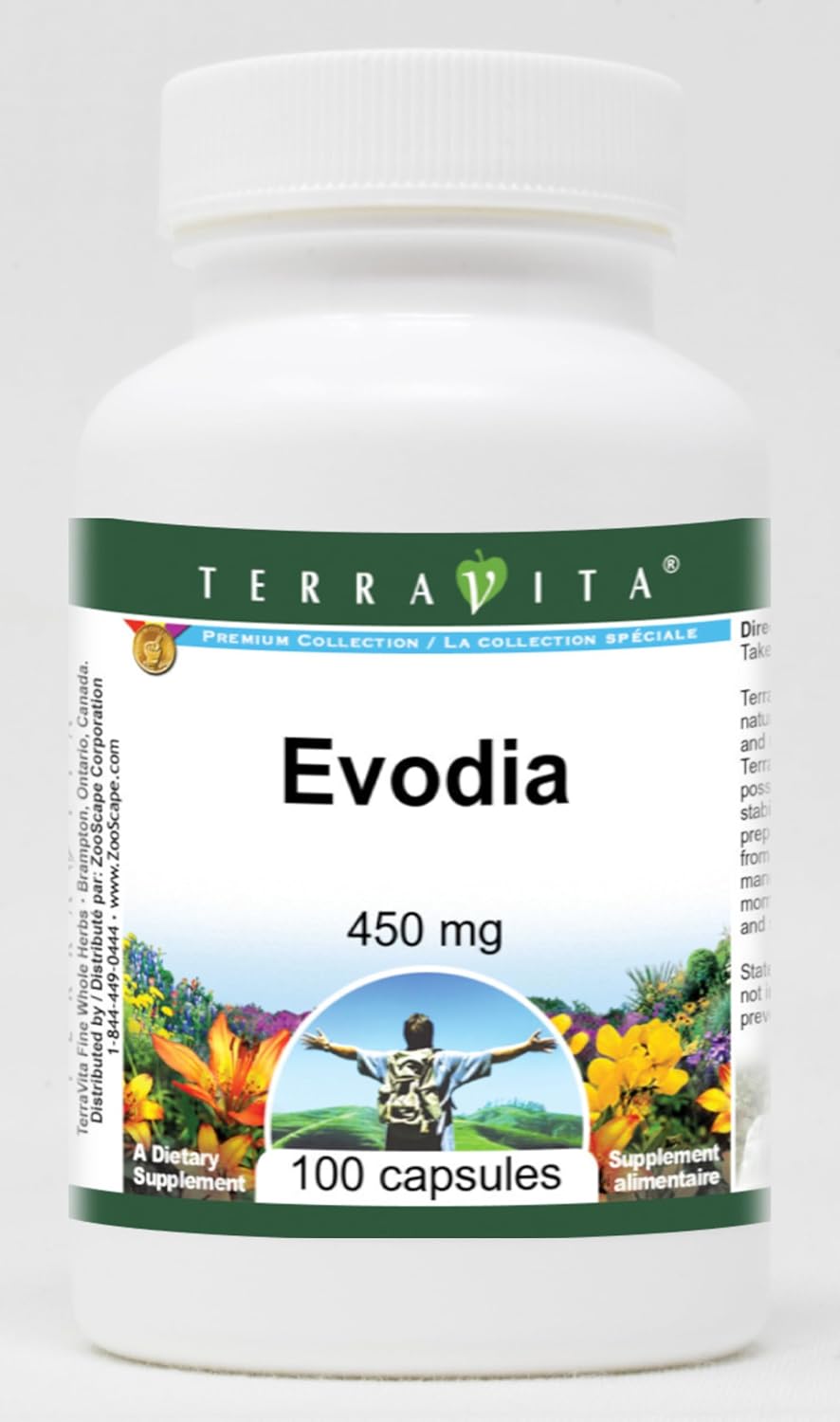 Evodia - 450 mg (100 Capsules) - görsel 1