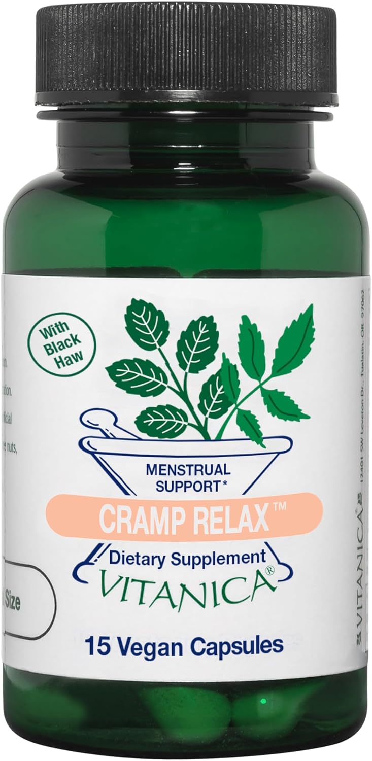 Vitanica Cramp Relax, Period Support, Vegan, 15 Capsules - görsel 4