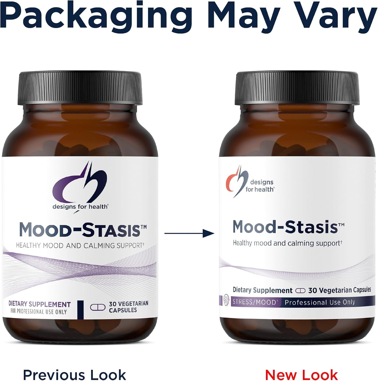 Designs for Health Mood-Stasis - Stress & Calm Mood Support with Vitamin B12, Methylated Folate, Saffron & Sceletium, 30 Capsules - görsel 6