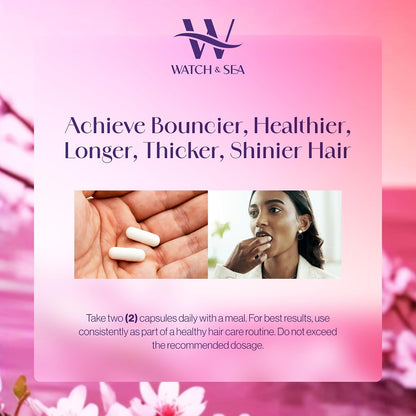 Watch & Sea Hair Flourishing Extra-Strength Capsules