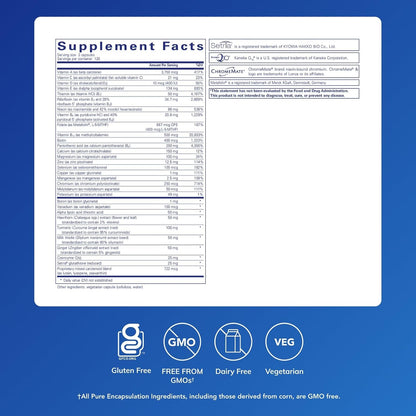 Pure Encapsulations UltraNutrient - Minerals & Multivitamins with CoQ10 and Herbal Extracts - 360 Capsules