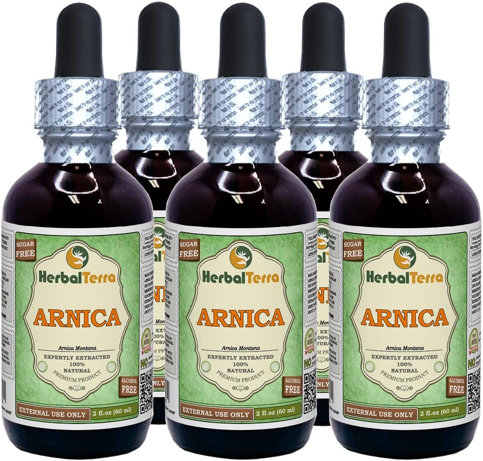 Arnica (Arnica Montana) Dried Flower Liquid Extract 2 Gal - görsel 4