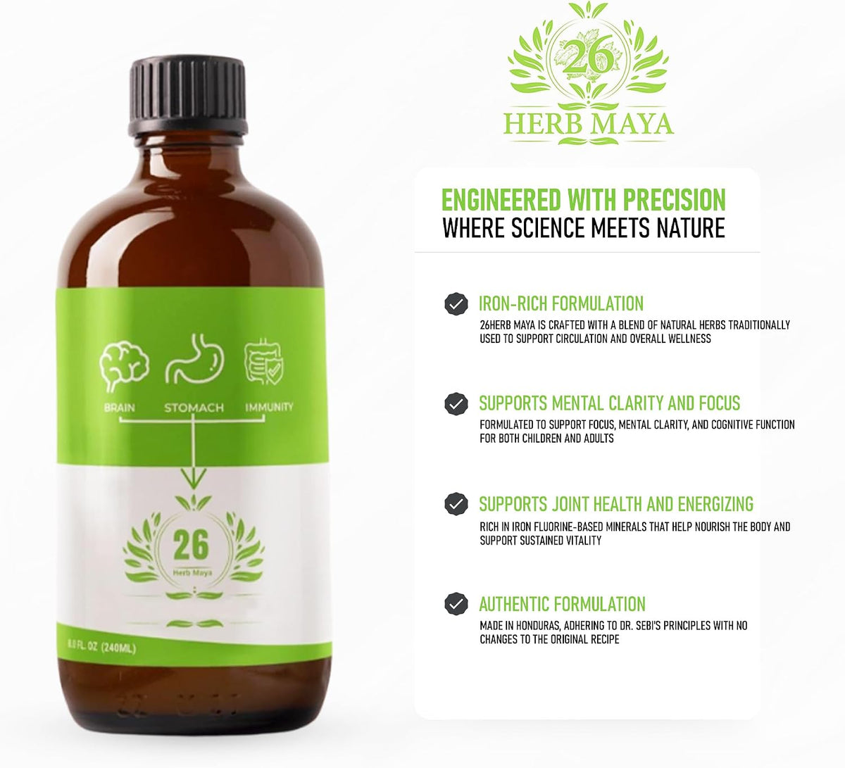 26 Herb Dr. Sebi Maya Formula – Iron-Rich Herbal Blend - görsel 2