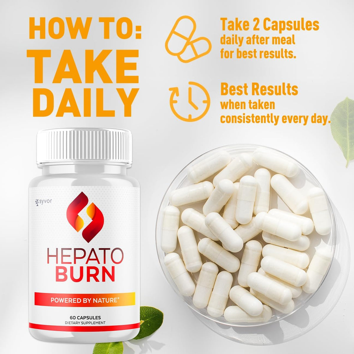 Hepato Burn Capsules (2 Pack) – All-Natural Energy & Fitness Supplement - görsel 5