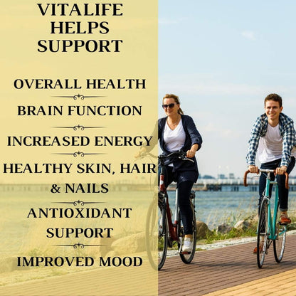 Vita Life Complete Multivitamin & Mineral + CoQ-10 with EFA and Vegetables & Herbs Blend