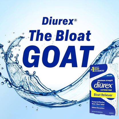 Diurex Max Water Tablets Caffeine Free - 24 Tablets, Pack of 3