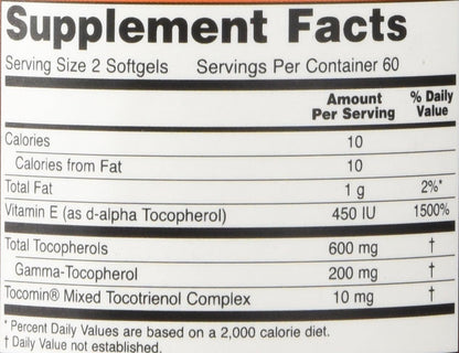 NOW Foods, Gamma E Complex, 120 Softgels