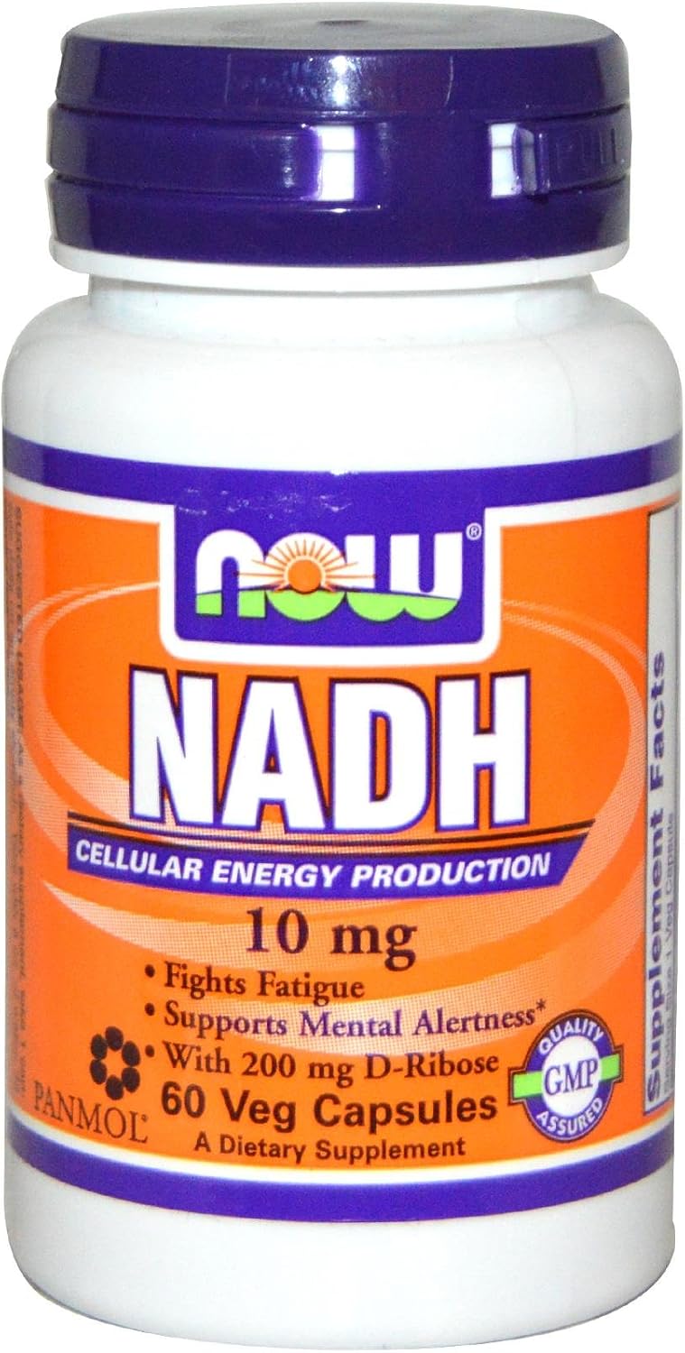 NOW Foods NADH 10 mg, 60 Veg Capsules - görsel 1