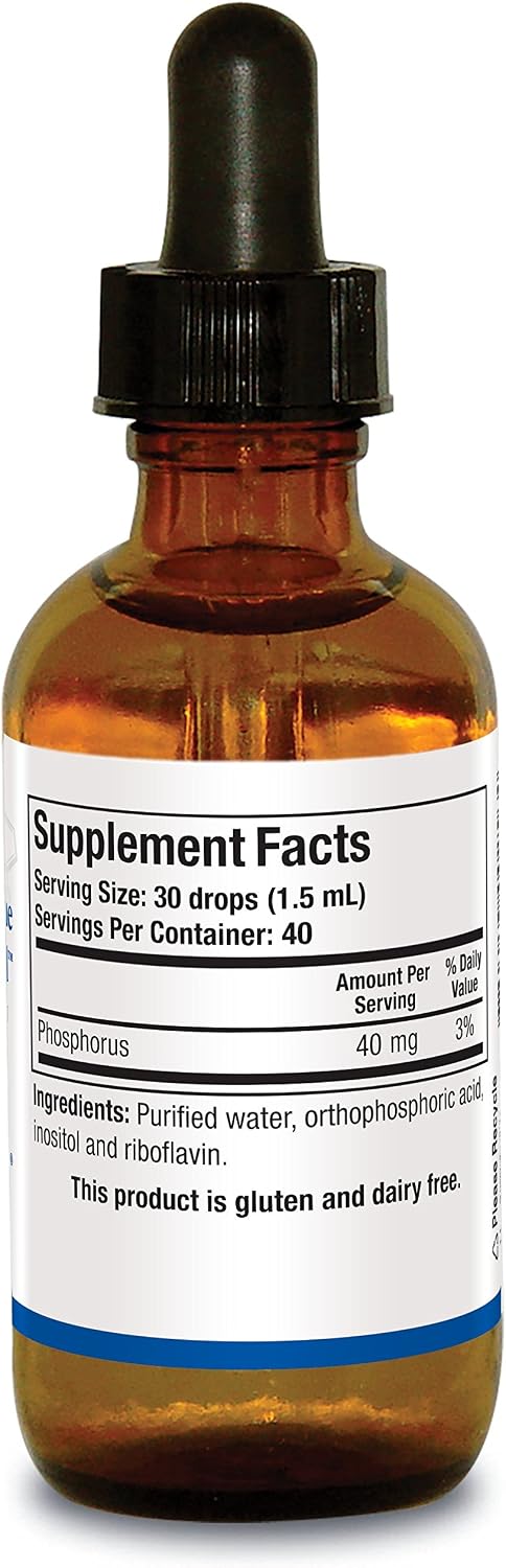 Biotics Research Super Phosphozyme Liquid – Phosphorus Supplement, 59 ml - görsel 2