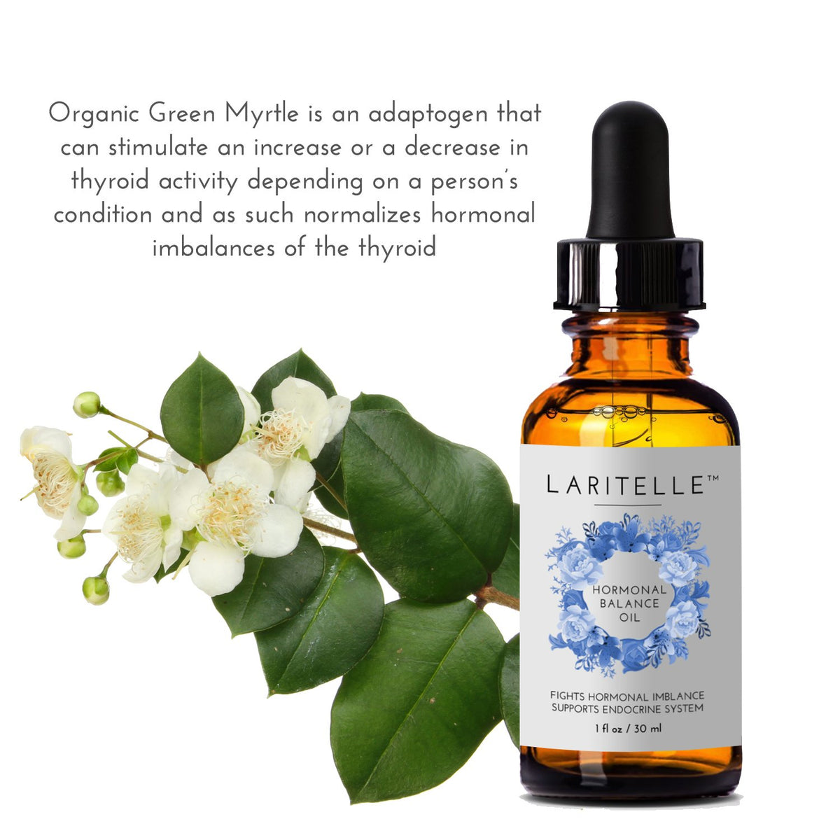 Laritelle Organic Hormonal Balance & Thyroid Support Treatment - 30 ml - görsel 7