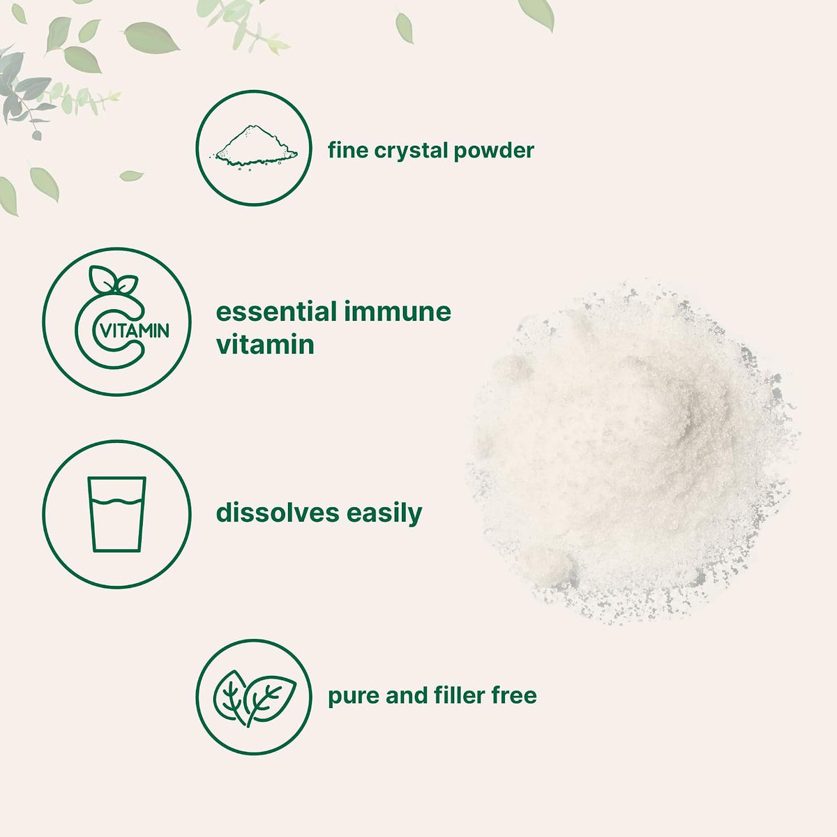 Micro Ingredients Pure Vitamin C Powder (1 kg) - Unflavoured Ascorbic Acid Supplement - görsel 4