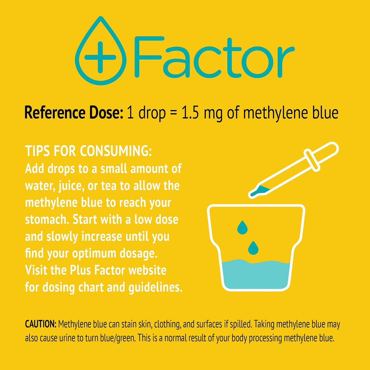 Plus Factor Cellular Boost Complex – 3% USP Grade Methylene Blue & Silver Nano Particles – Brain Focus & Improved Memory – Mitochondria Booster – Boost Oxygen – Produce More Energy - görsel 3