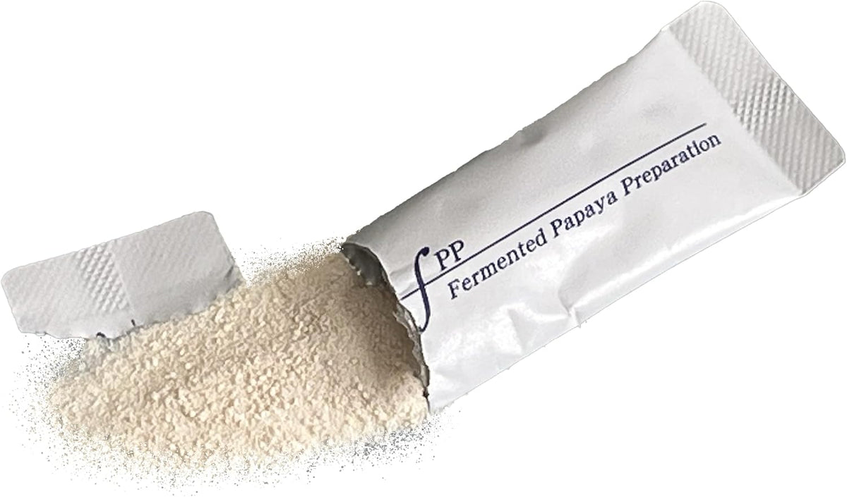 Immun'Age - Anti-Ageing Supplement - NRF2 Activator - Immune Support - Antioxidant - Cellular Energy Booster - Skin Ageing Protection - 100% Japanese Fermented Papaya Powder - 30 Sachets x 3 Grammes - görsel 7