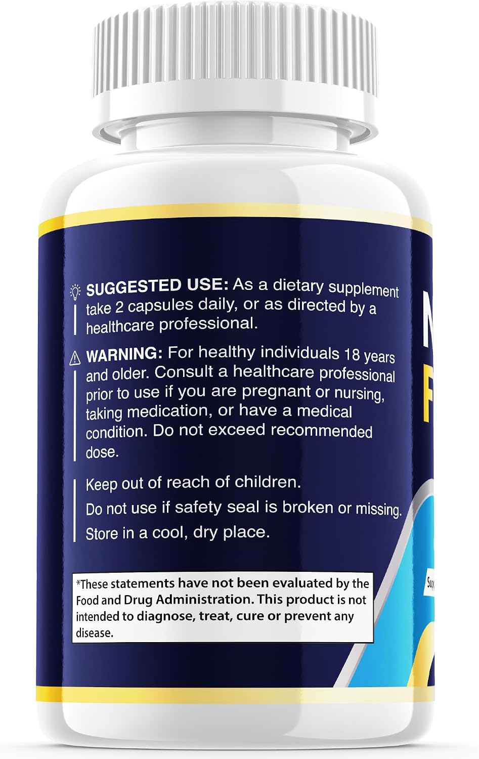 Nerve Forte Capsules – Advanced Strength Formula for Overall Wellbeing Support (120 Capsules) - görsel 6
