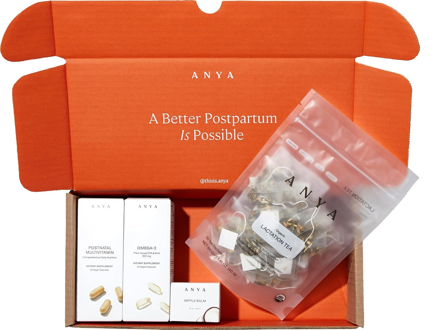 ANYA New Mum Breastfeeding Essentials Kit for Postnatal Recovery - görsel 1