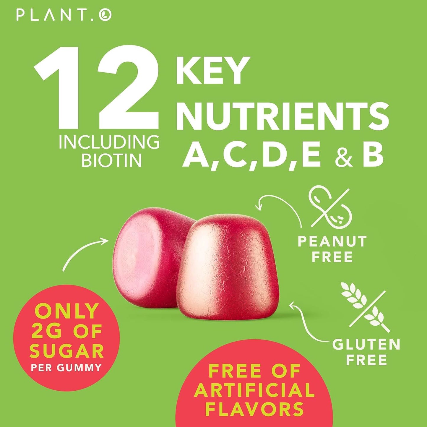 Complete Multivitamin Gummies for Adults – All-in-One Blend of Vitamin A B C D E Zinc and Biotin – Adult Vitamin Gummy for Energy Release and Immune Support – 90 Delicious Gluten-Free Vegetarian Gummies - görsel 5