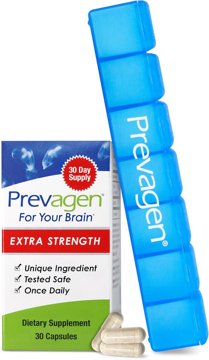 Prevagen Extra Strength - 30 Capsules (1 Month Supply) - Brain Supplement with Apoaequorin and Vitamin D3