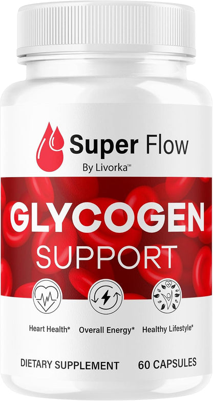 Super Flow Glycogen Capsules – Blood Health & Circulation Support