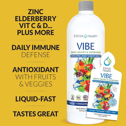 Eniva Health Vibe Liquid Multivitamin - 946 ml