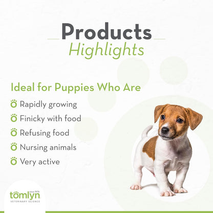 TOMLYN Nutri-Cal Malt-Flavoured High-Calorie Nutritional Gel for Puppies (120g, 3-Pack)