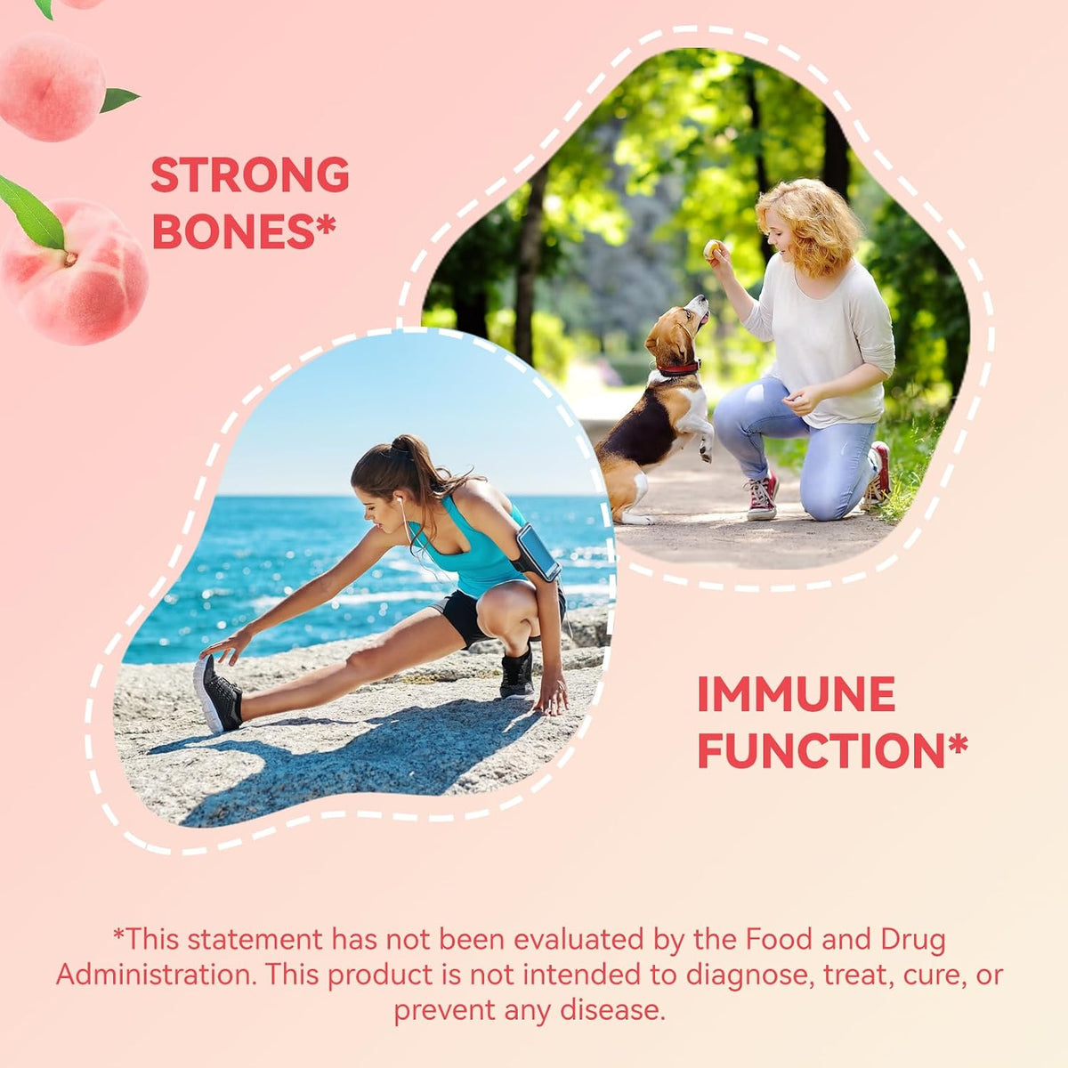 Agumoon Vitamin D3 K2 Gummies for Adults, 60 Gummies - görsel 7