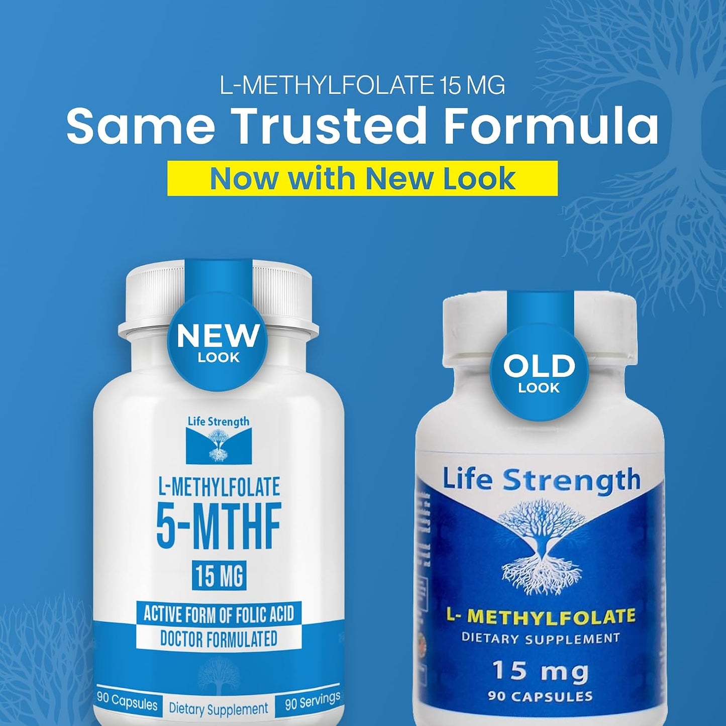 L-Methylfolate 15mg | 90 Capsules | Optimised & Highly Bioactive Methyl Folate Supplement | 5-MTHF for Normal Homocysteine Metabolism, Psychological Function & Energy | Non-GMO, Gluten-free, Vegan | 3 Month Supply - görsel 3