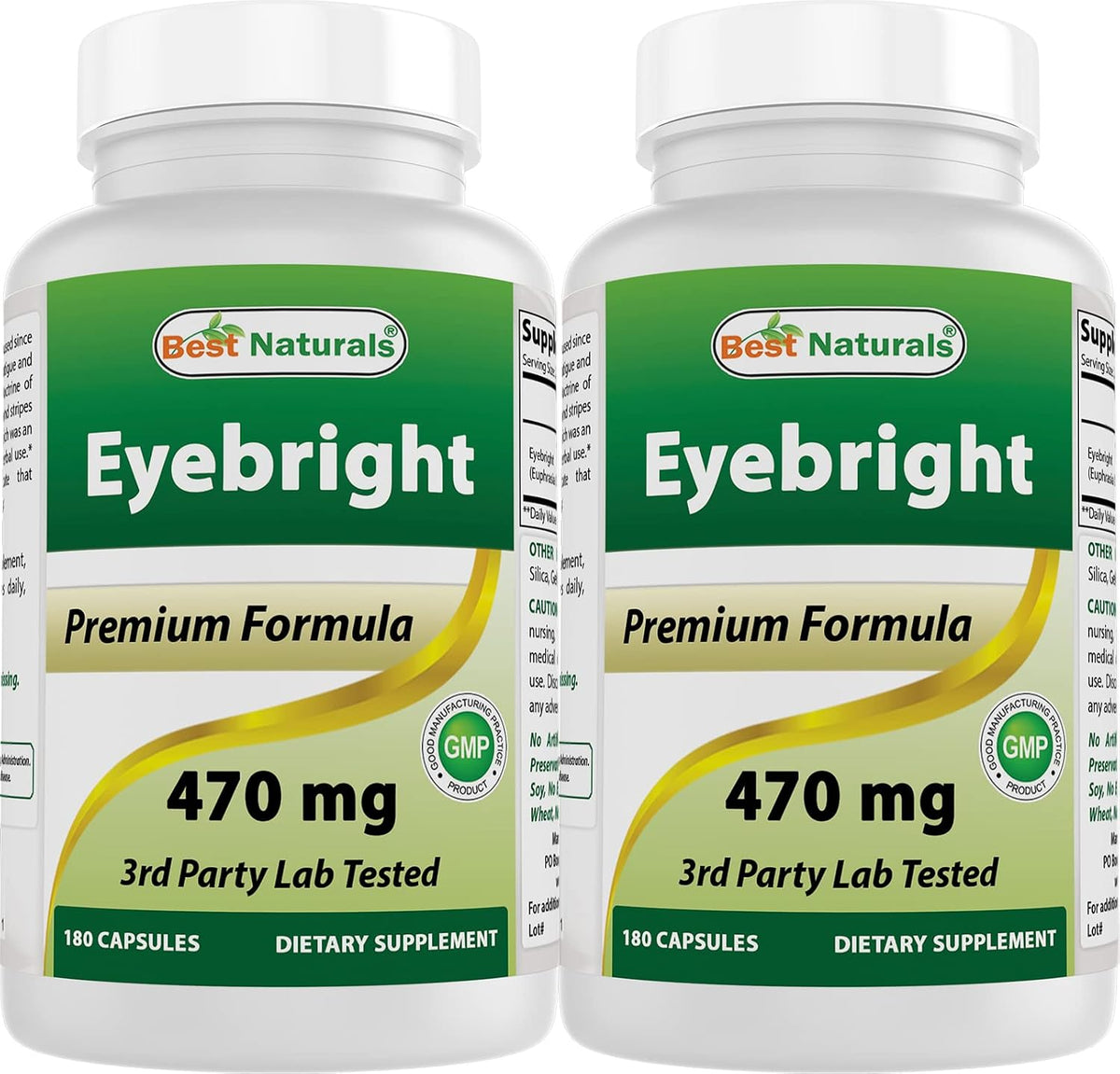 Best Naturals Eyebright 470 mg – 180 Capsules (Pack of 3) - görsel 9
