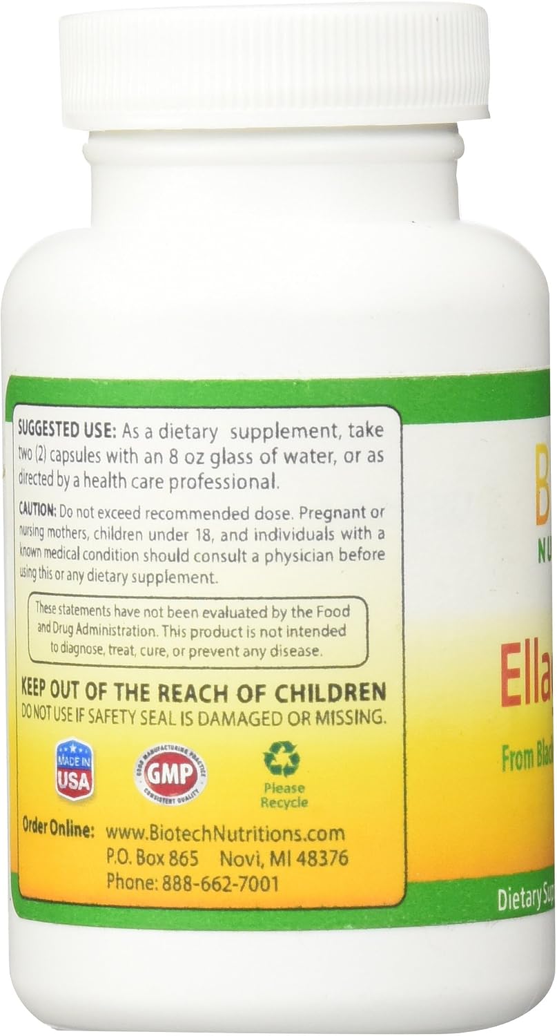 Ellagic Acid Capsules, 60 Vegetable Capsules (1120mg) - görsel 4
