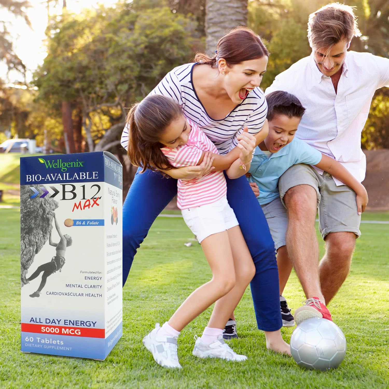 Wellgenix Bio-Available Sublingual B12, B6 and Folate Supplement - görsel 7