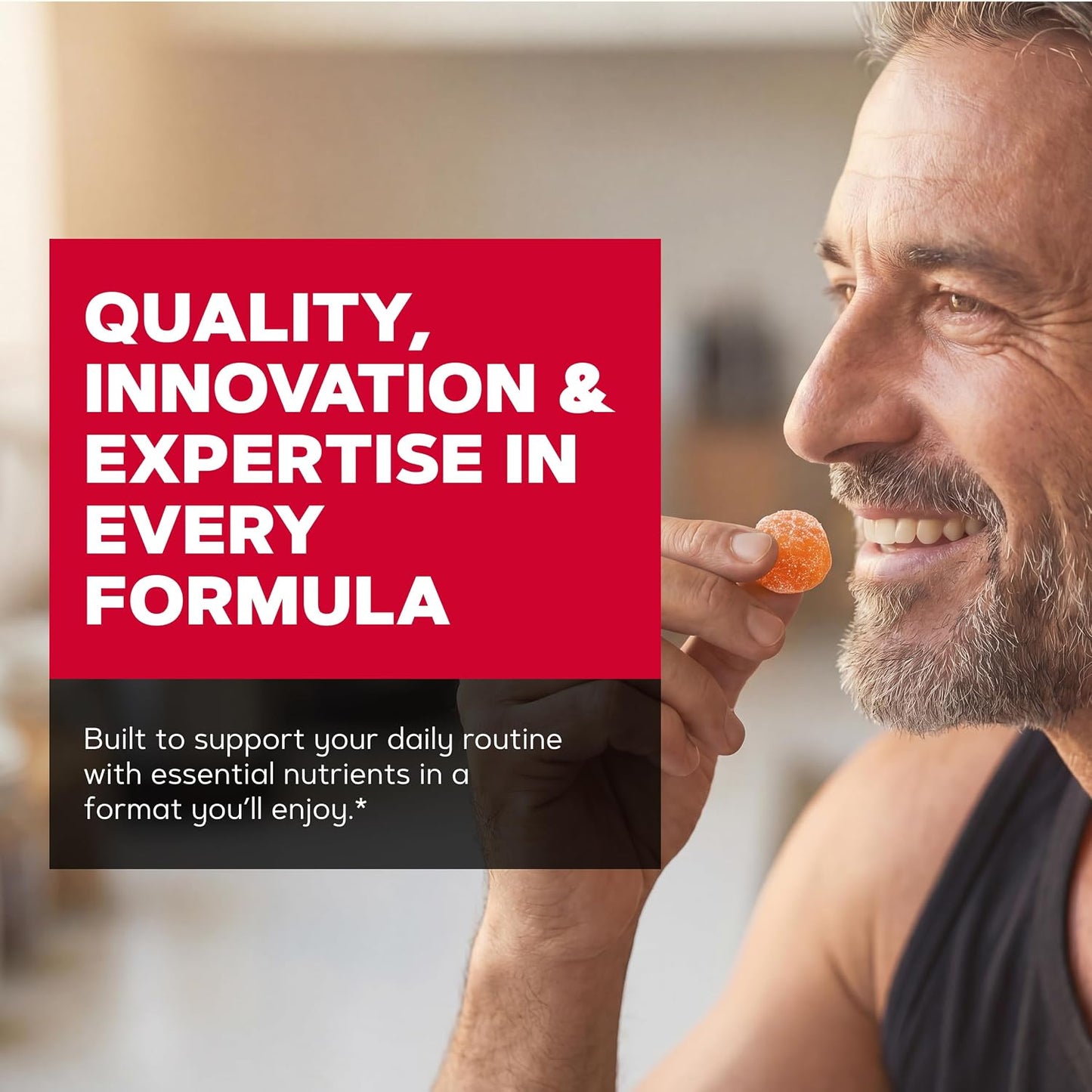 GNC Mega Men Multivitamin Gummy – Mixed Berry (120 Count) - görsel 6