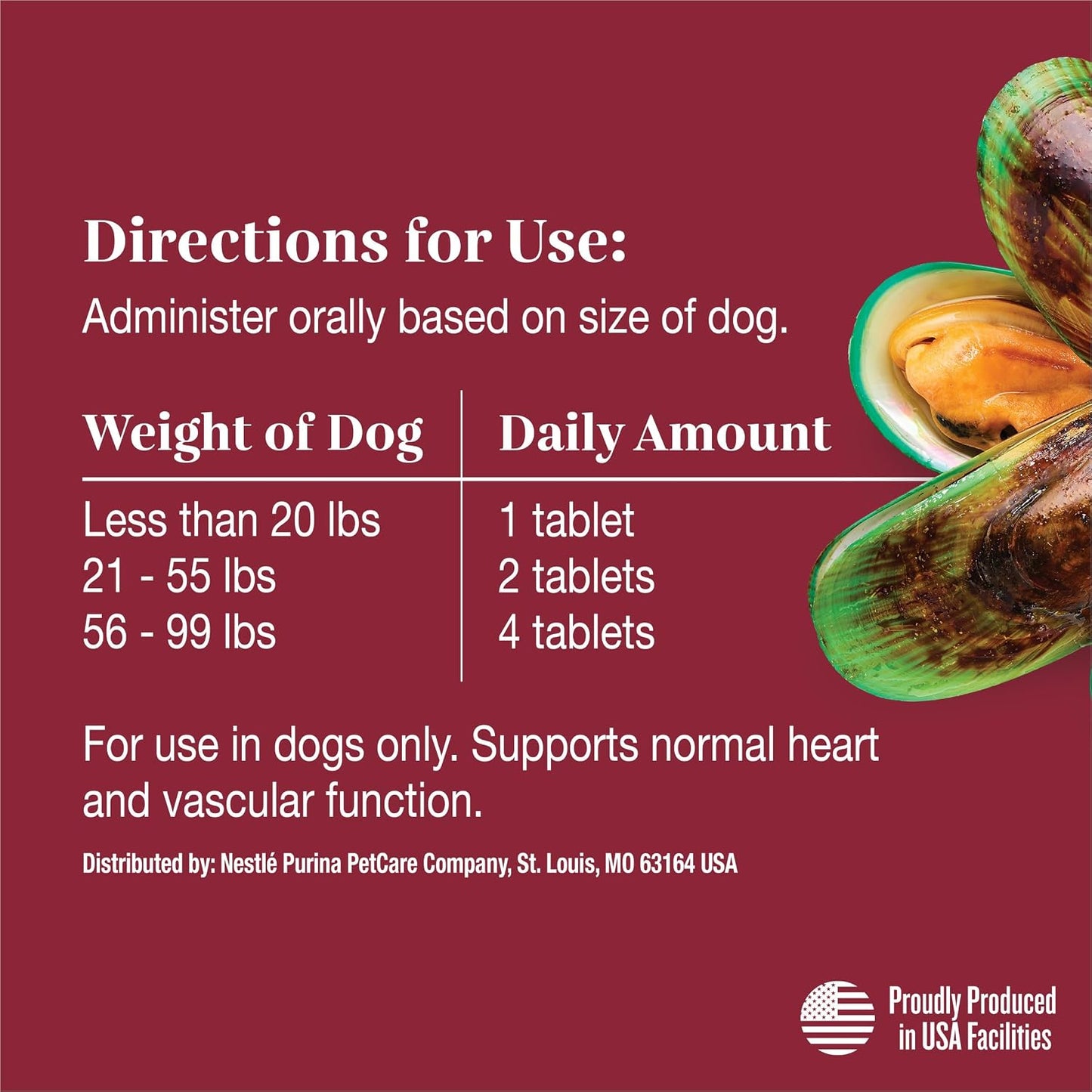 EverRoot Dog Heart Health Chewable Tablets with Taurine and Green-Lipped Mussels - görsel 9