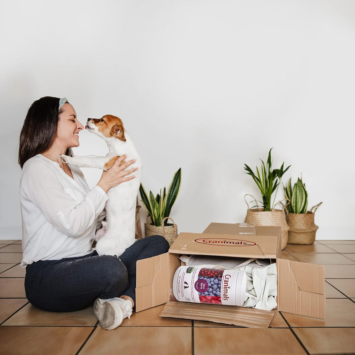 VeryBerry Antioxidant Superfood Berry Powder for Dogs and Cats - Natural Antioxidant Boost from Cranberries, Raspberries, and Blueberries, 6 Month Supply - 454 g Jar - görsel 3
