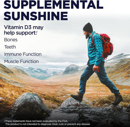 KAL Vitamin D3 2000 IU (50 mcg) DropIns – Liquid Vitamin D3 Drops
