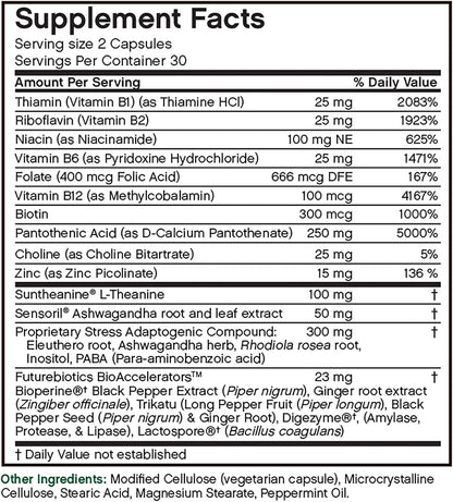 Futurebiotics StressAssist 60 Vegetarian Capsules