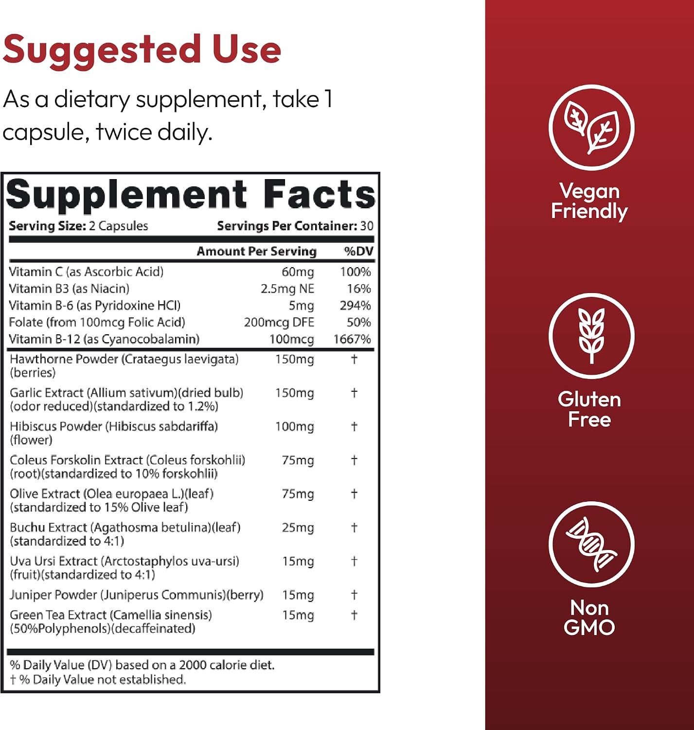 Justified Laboratories Blood Balance - Advanced Circulatory Support, 60 Capsules - görsel 2